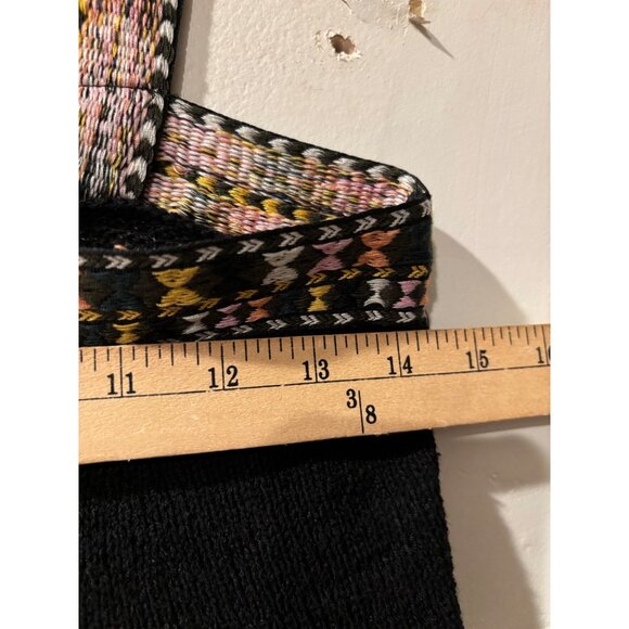 Madewell Bohemian Embroidered Swing Sweater Knit Tank Top - Picture 9 of 11